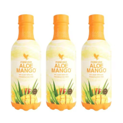 Aaloe-mangomahl Aloe Mango trio